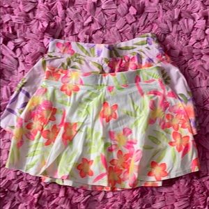 Bundle 2 Skorts from children place brand new